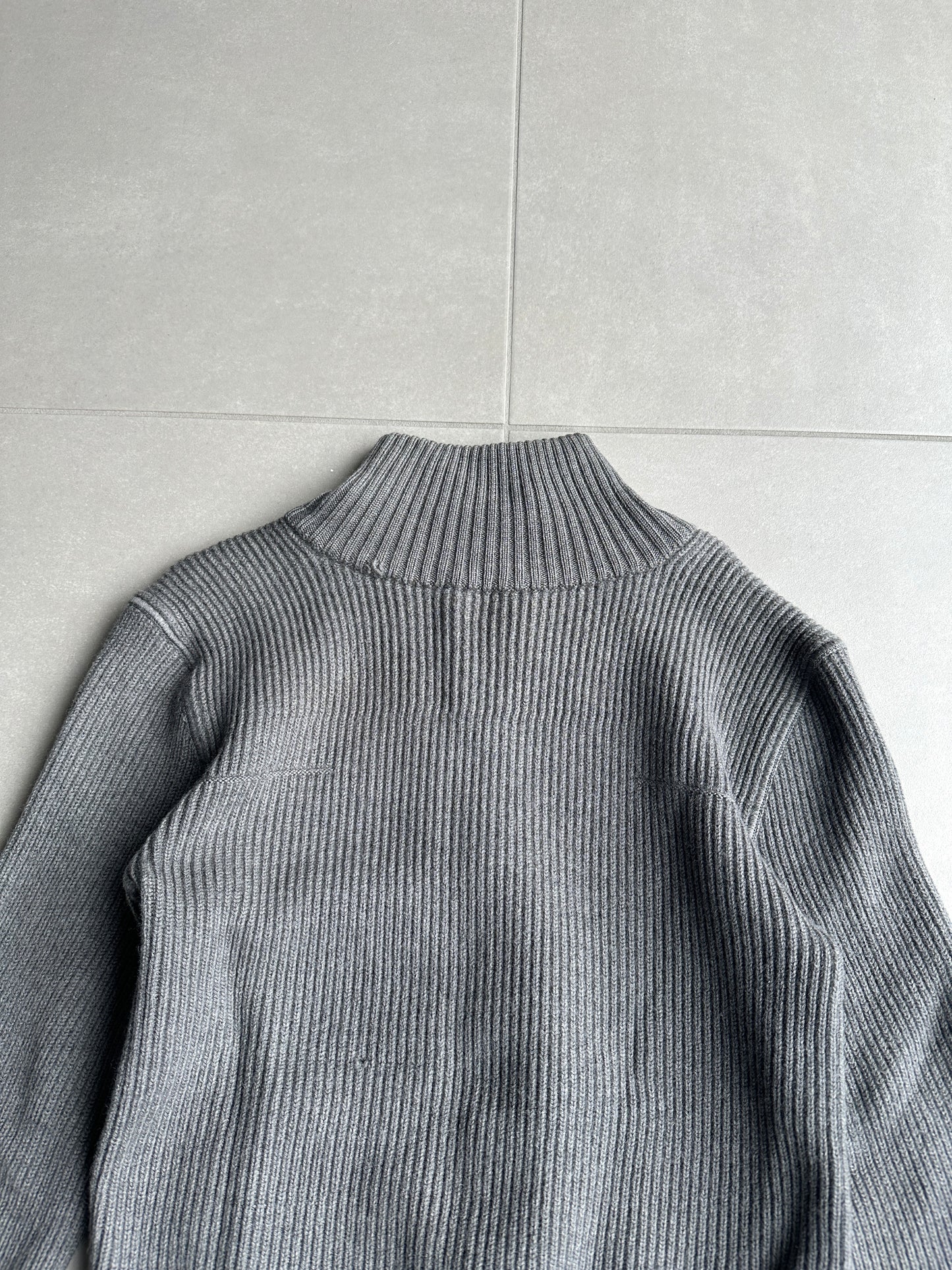 Dior Homme AW07 “Navigate” thumb hole diver knit sweater