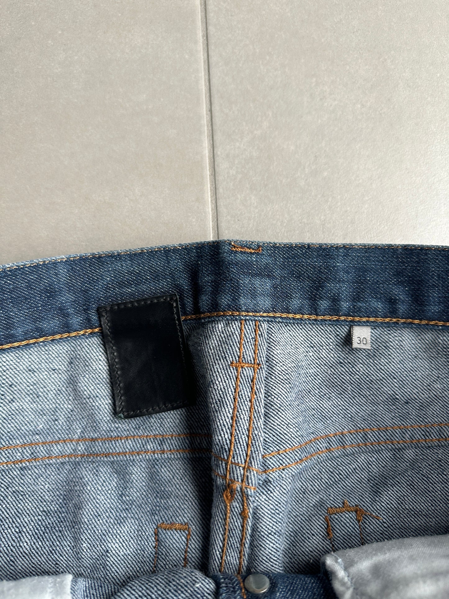 Dior Homme SS06 indigo denim