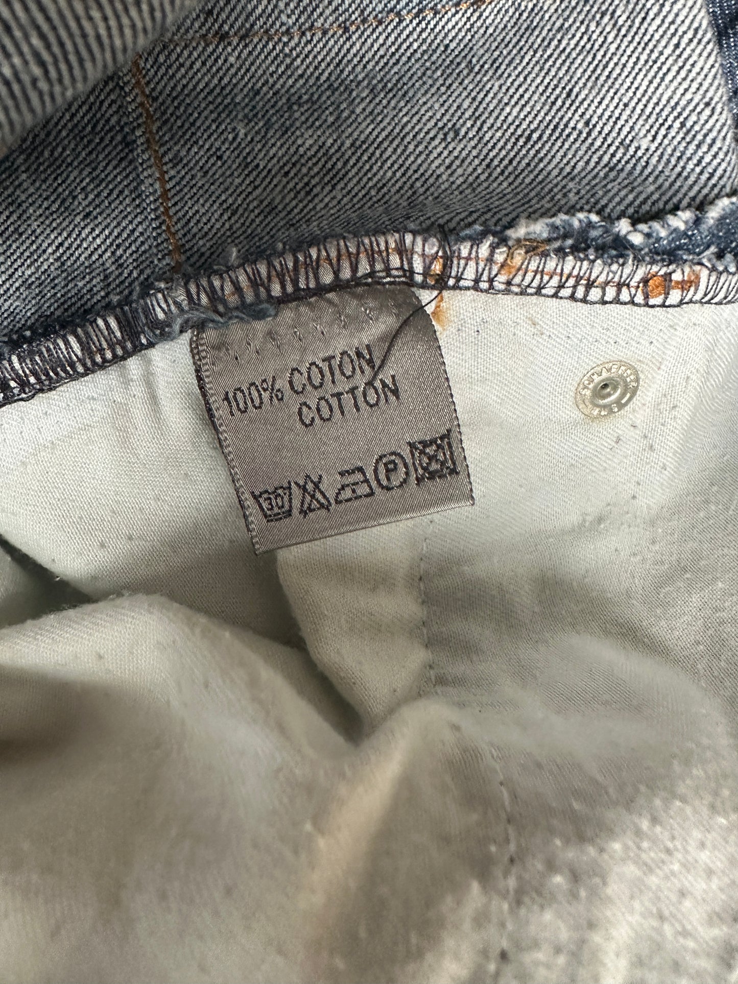 Dior Homme SS06 indigo denim