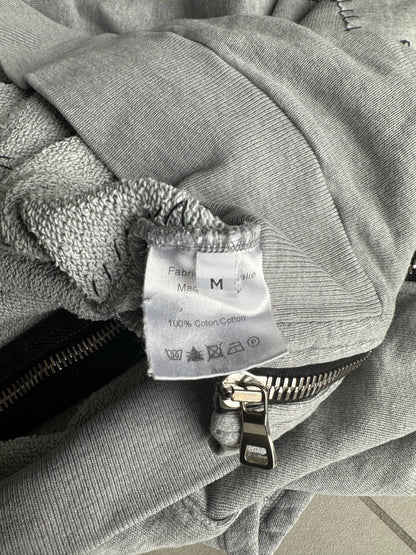 Balmain homme SS11 distressed graffiti hoodie