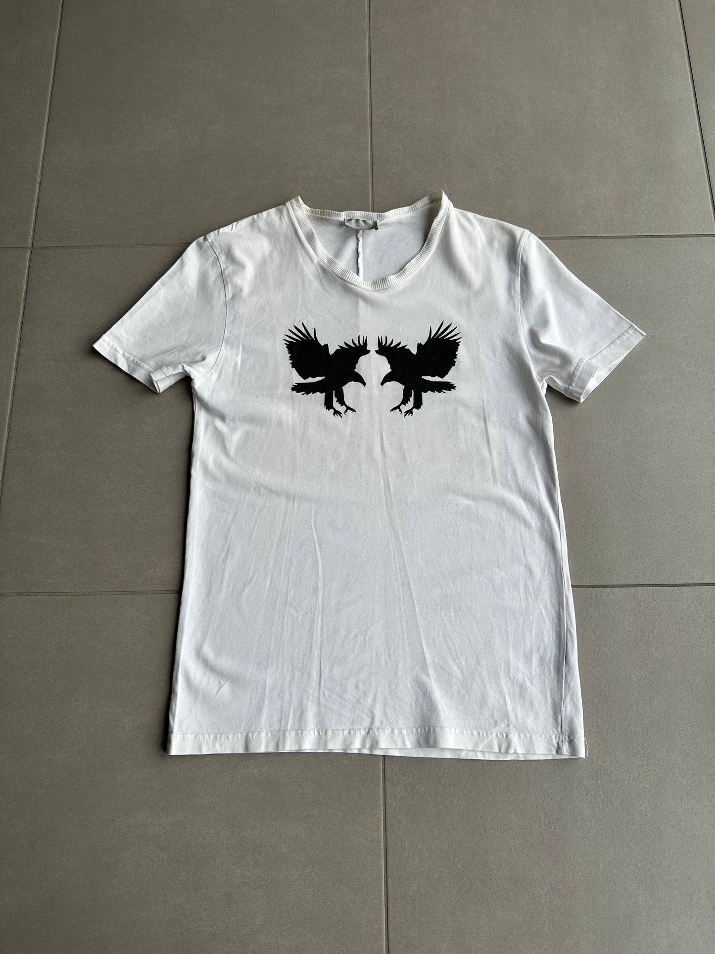 Dior Homme AW05 “In the morning” double eagle motif T-shirt