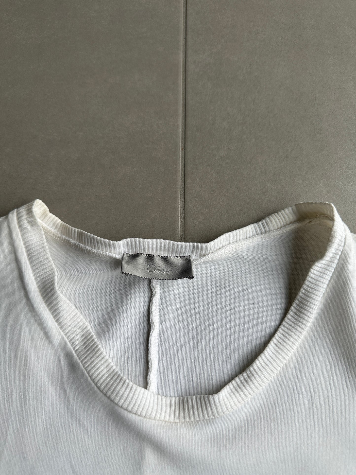 Dior Homme AW05 “In the morning” double eagle motif T-shirt