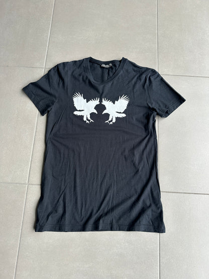 Dior Homme AW05 “In the morning” double eagle motif T-shirt