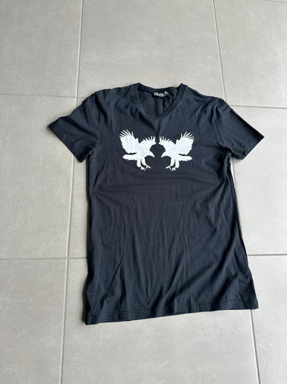 Dior Homme AW05 “In the morning” double eagle motif T-shirt