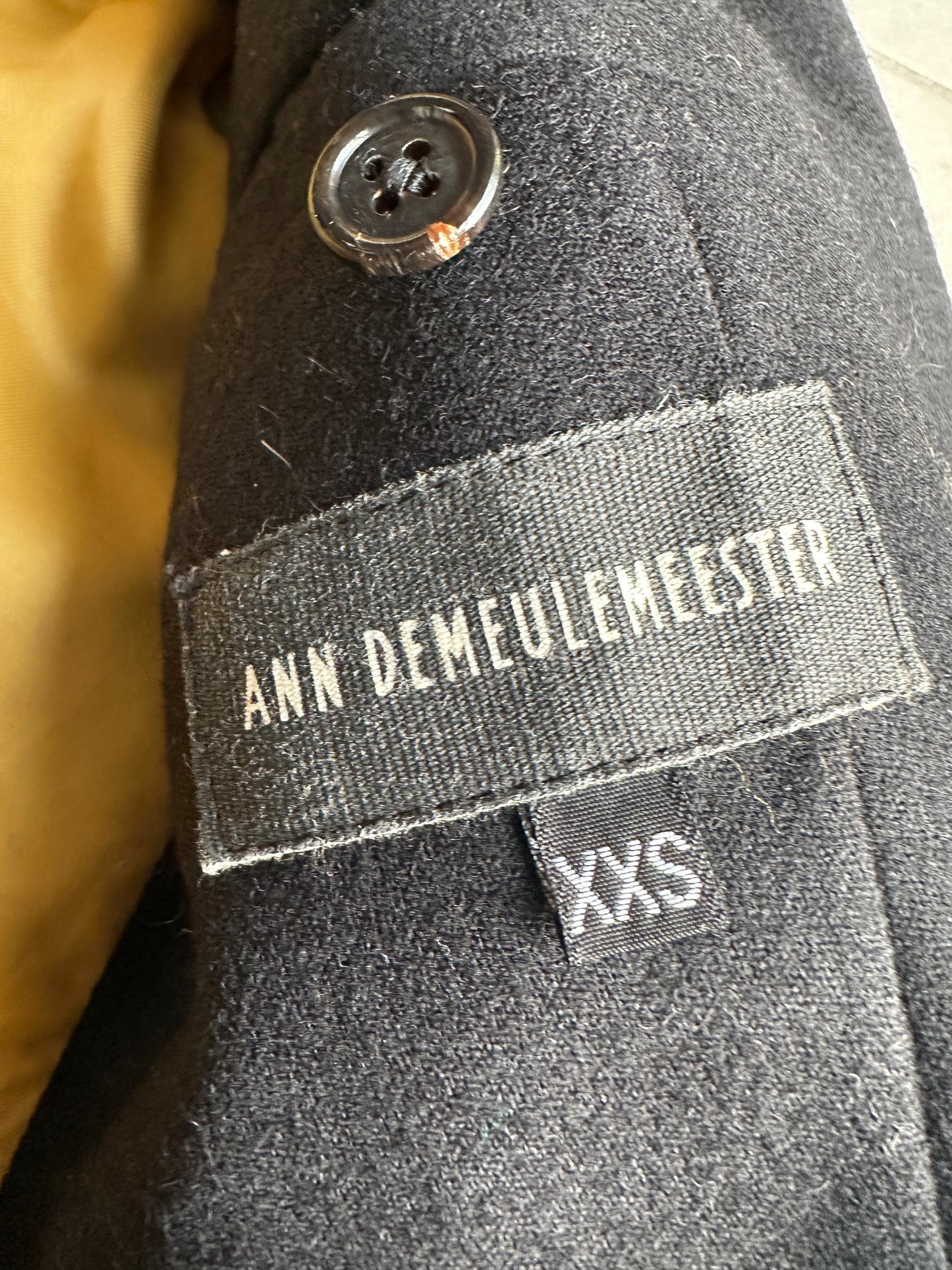 Ann Demeulemeester AW11 Split coat