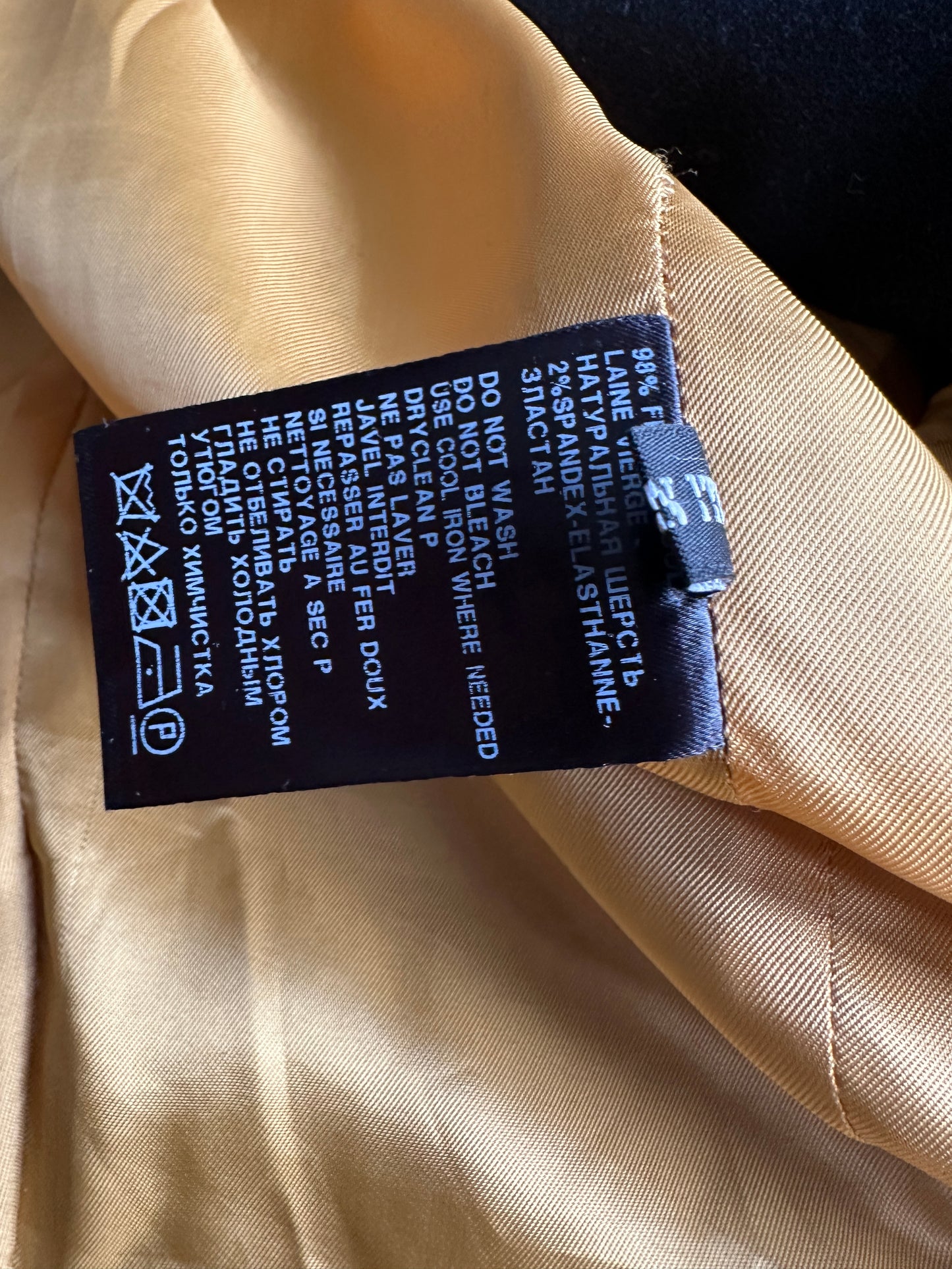 Ann Demeulemeester AW11 Split coat