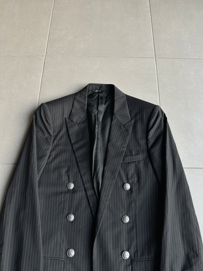Dior Homme SS05 “BECK/Untitled” pinstripe double breasted blazer