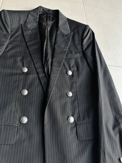 Dior Homme SS05 “BECK/Untitled” pinstripe double breasted blazer