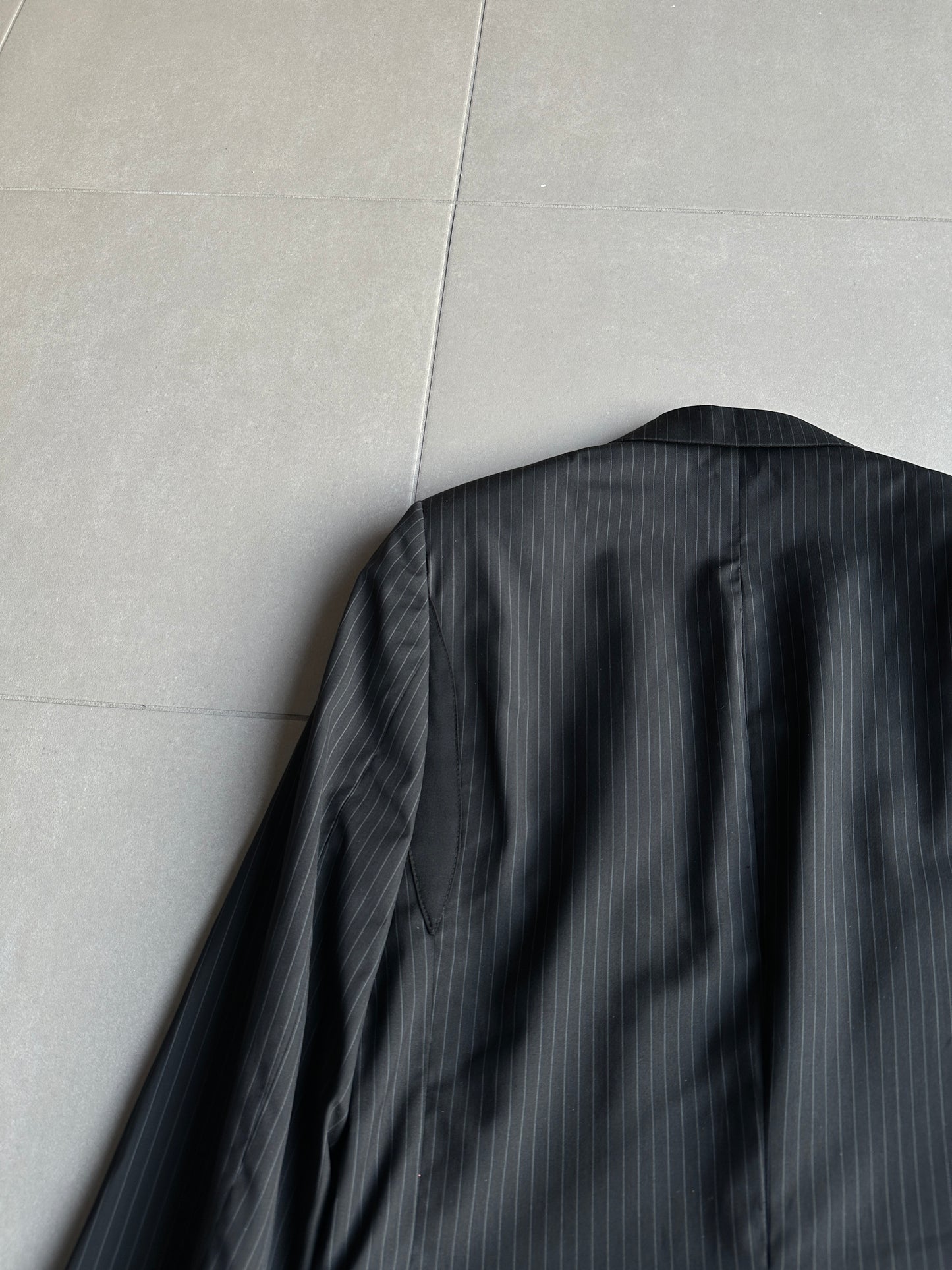 Dior Homme SS05 “BECK/Untitled” pinstripe double breasted blazer