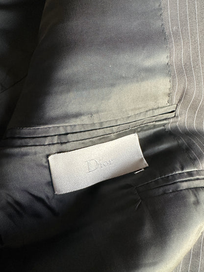 Dior Homme SS05 “BECK/Untitled” pinstripe double breasted blazer