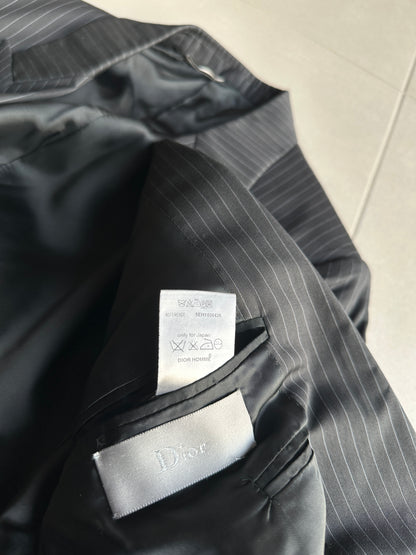 Dior Homme SS05 “BECK/Untitled” pinstripe double breasted blazer