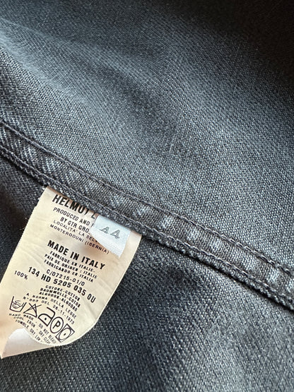 Helmut Lang circa 2000's over-dyed denim trucker jacket