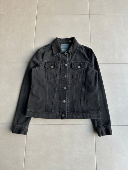 Helmut Lang circa 2000's over-dyed denim trucker jacket