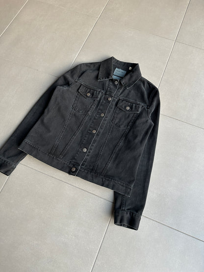 Helmut Lang circa 2000's over-dyed denim trucker jacket
