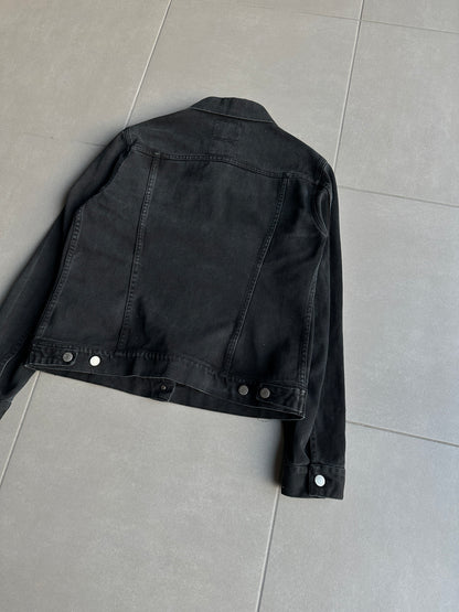 Helmut Lang circa 2000's over-dyed denim trucker jacket
