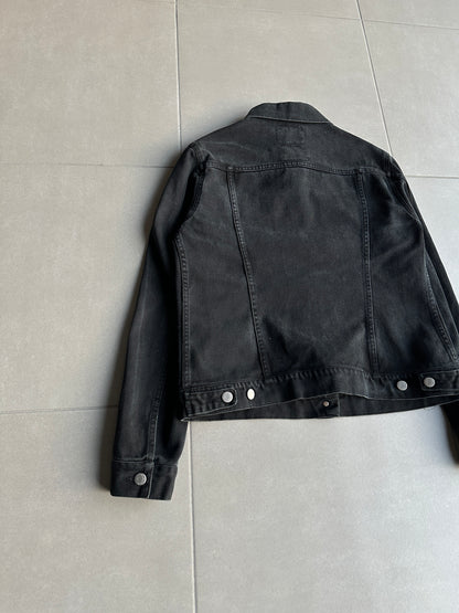 Helmut Lang circa 2000's over-dyed denim trucker jacket