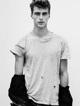 Balmain Homme SS10 Shotgun distressed T-shirt