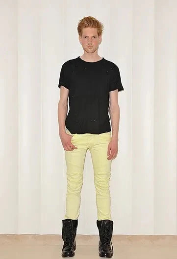 Balmain Homme SS10 Shotgun distressed T-shirt