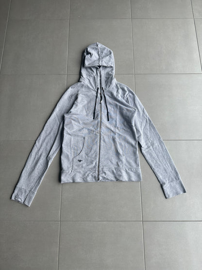 Dior Homme SS04 "strip" Bee motif zip-up hoodie