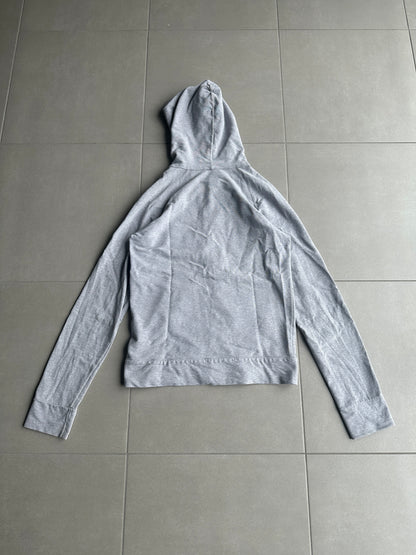 Dior Homme SS04 "strip" Bee motif zip-up hoodie