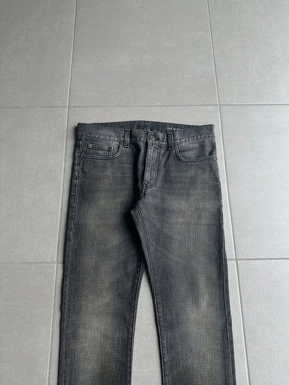 Saint Laurent Paris AW17 D02 washed whiskered Denim