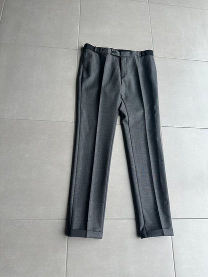 Dior homme AW07 "Navigate" belted wool trousers