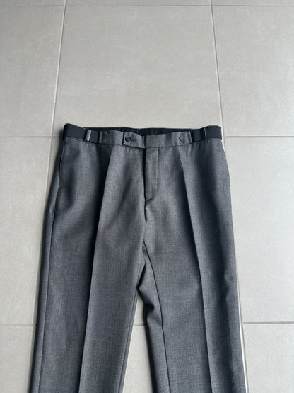 Dior homme AW07 "Navigate" belted wool trousers