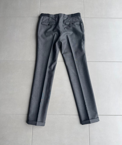 Dior homme AW07 "Navigate" belted wool trousers