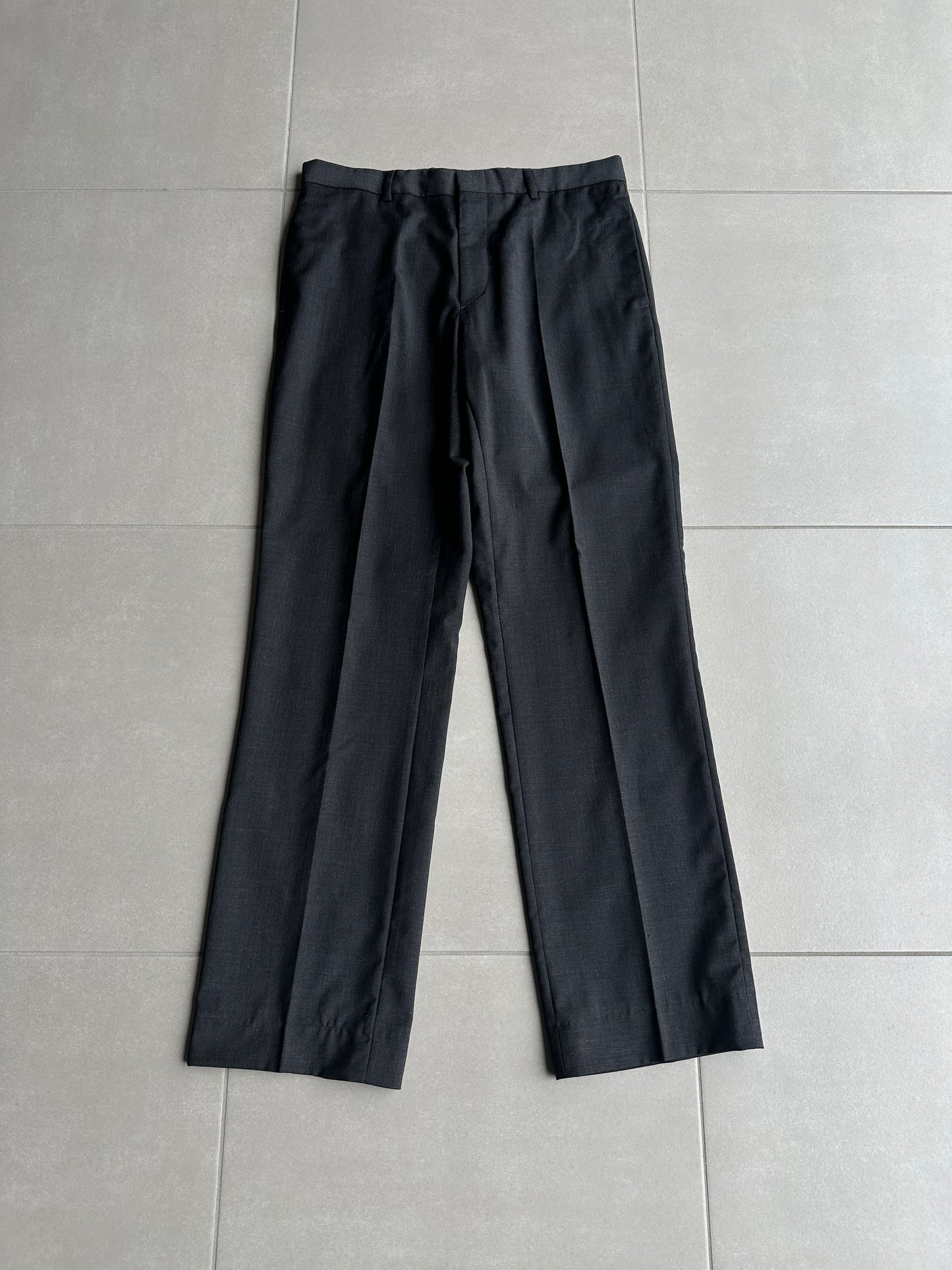 Dior Homme SS04 "strip" wool trousers