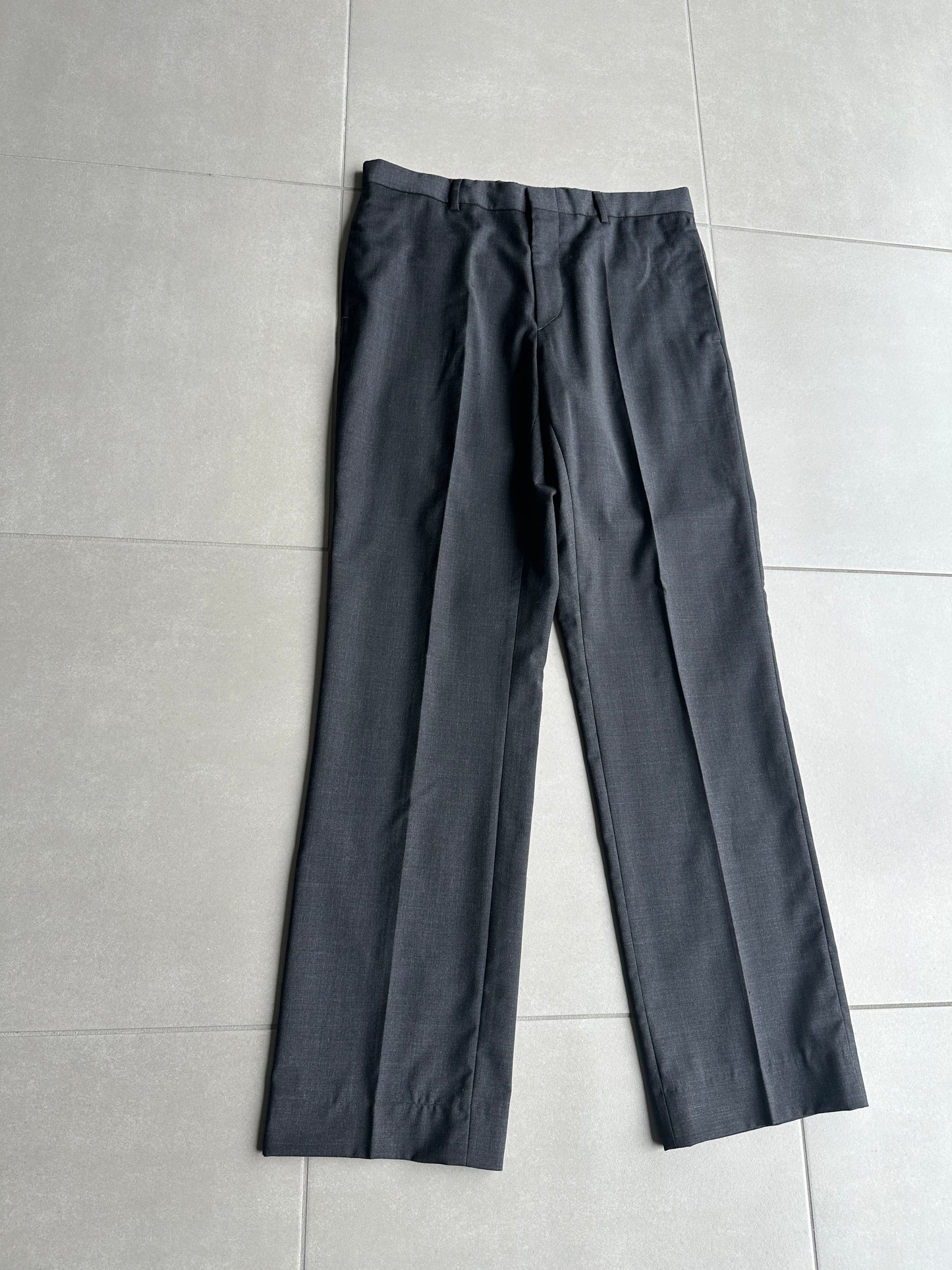 Dior Homme SS04 "strip" wool trousers