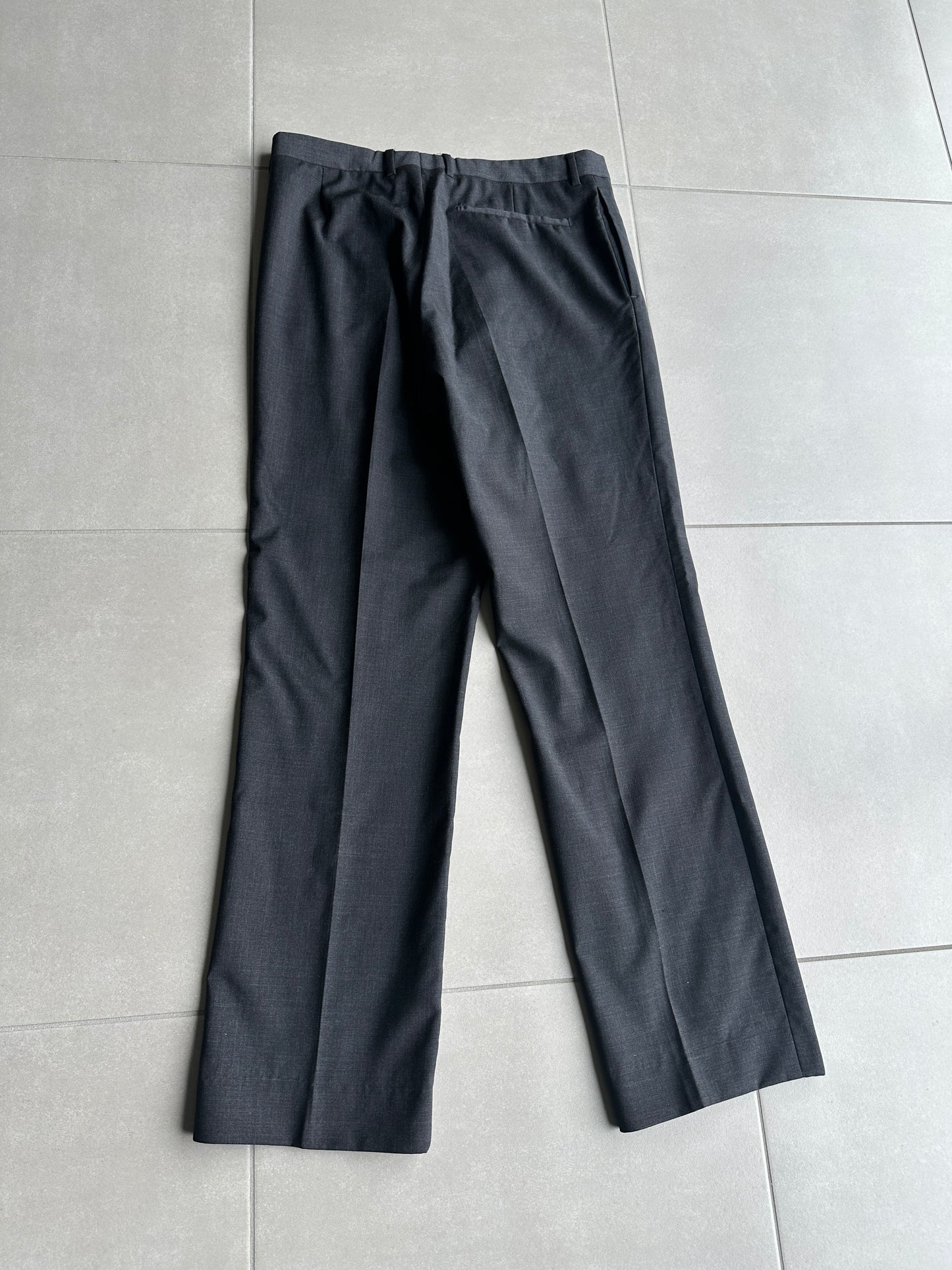 Dior Homme SS04 "strip" wool trousers