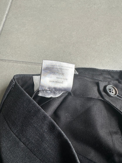 Dior Homme SS04 "strip" wool trousers