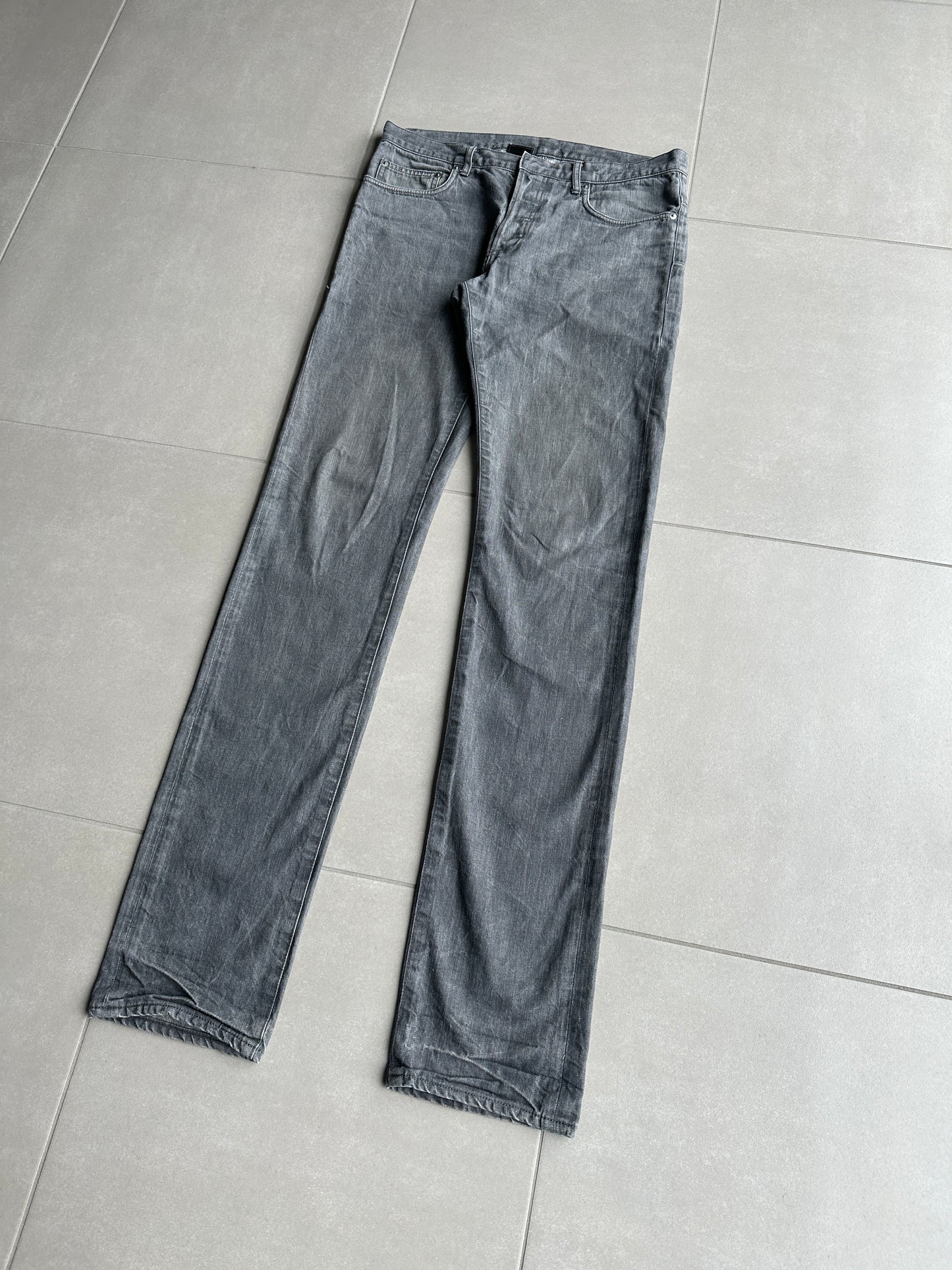Dior homme AW07 “Navigate” raw MIJ jeans