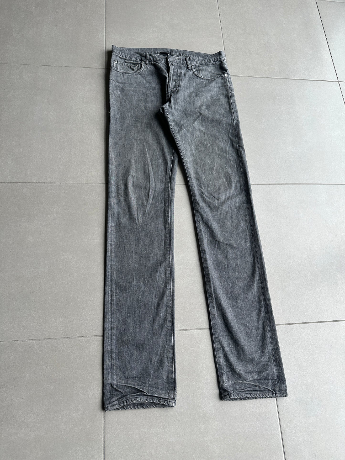 Dior homme AW07 “Navigate” raw MIJ jeans