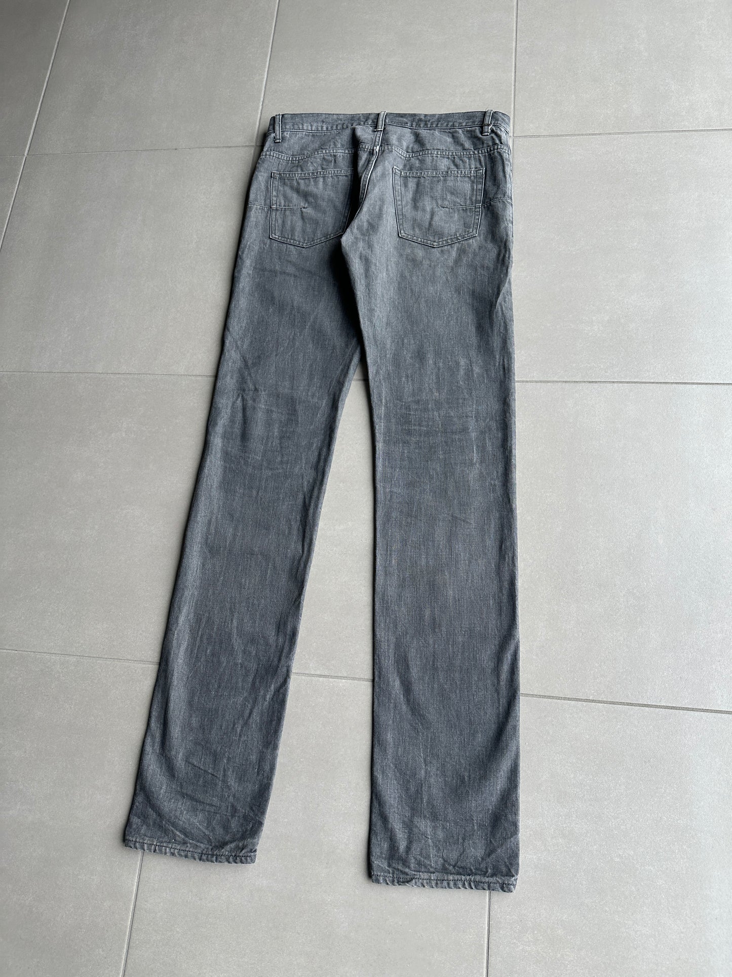 Dior homme AW07 “Navigate” raw MIJ jeans