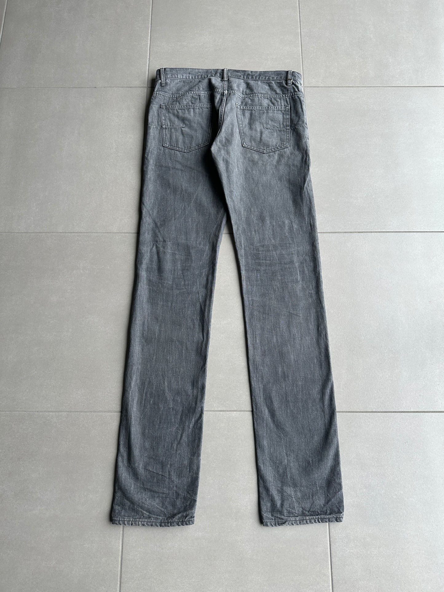 Dior homme AW07 “Navigate” raw MIJ jeans