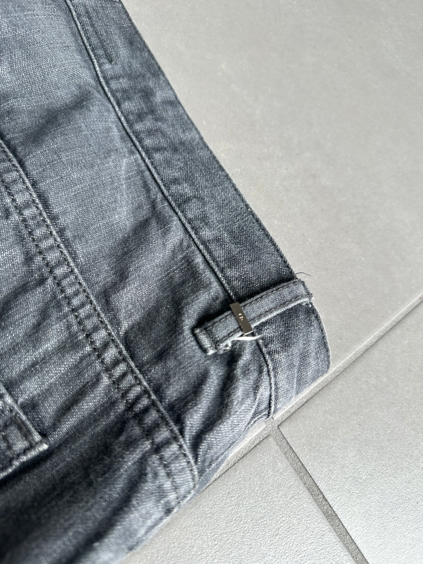 Dior homme AW07 “Navigate” raw MIJ jeans