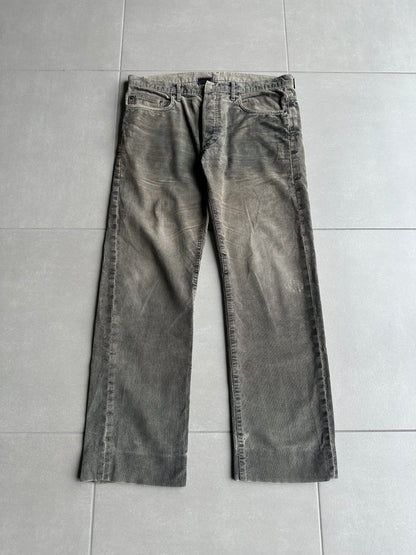 Dior Homme AW04 “Victim Of The Crime” Corduroy trousers