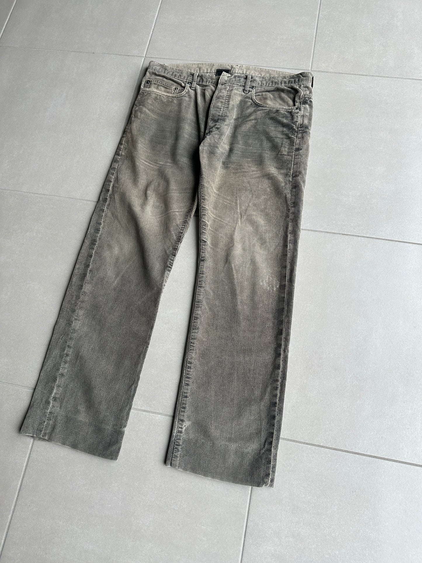 Dior Homme AW04 “Victim Of The Crime” Corduroy trousers
