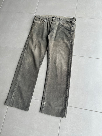 Dior Homme AW04 “Victim Of The Crime” Corduroy trousers