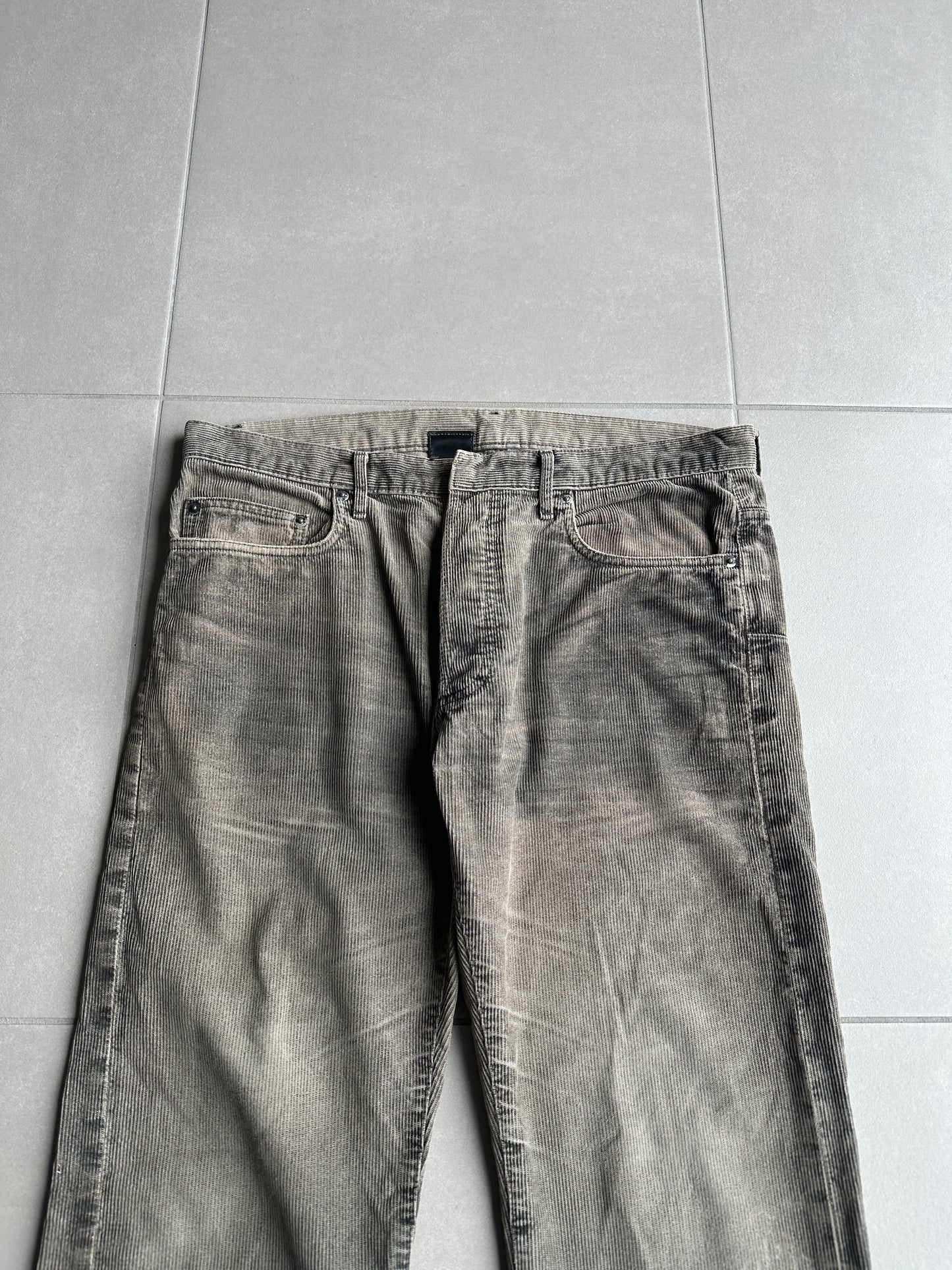 Dior Homme AW04 “Victim Of The Crime” Corduroy trousers