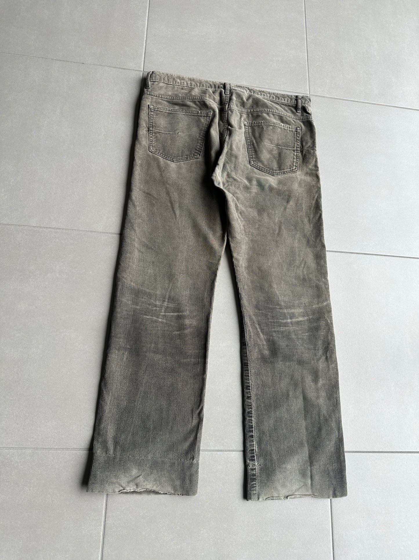 Dior Homme AW04 “Victim Of The Crime” Corduroy trousers