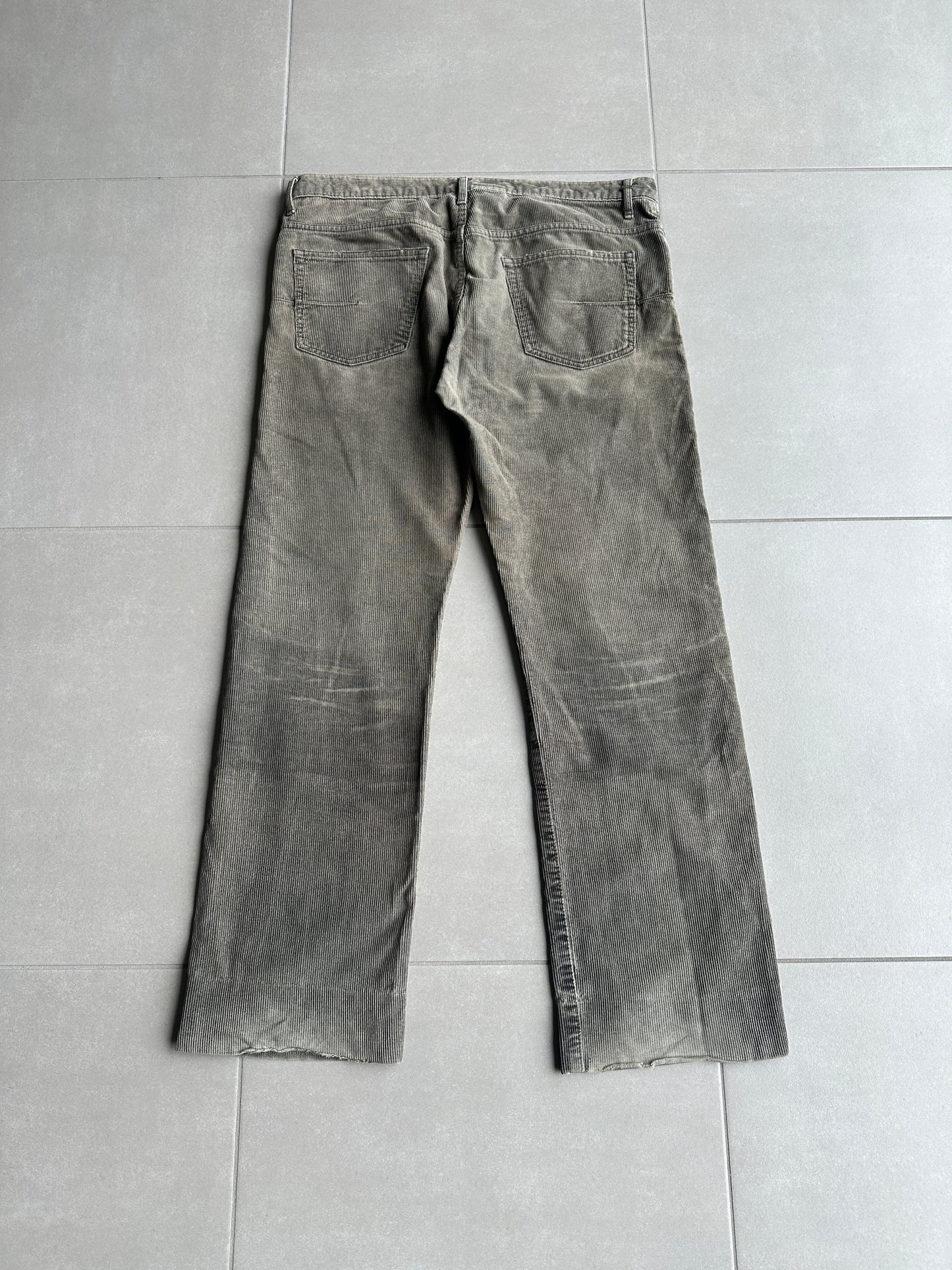 Dior Homme AW04 “Victim Of The Crime” Corduroy trousers