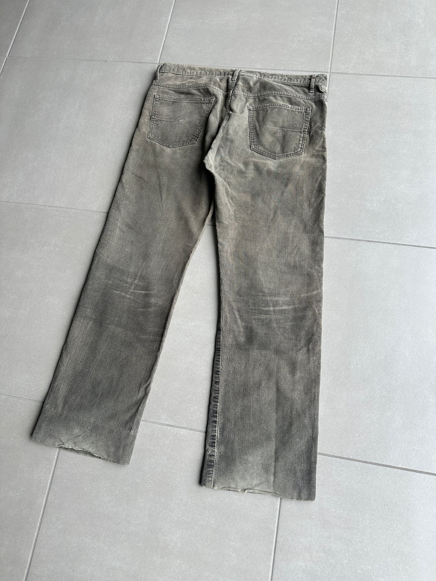Dior Homme AW04 “Victim Of The Crime” Corduroy trousers