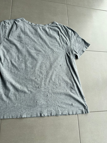 Balmain Homme SS10 Shotgun distressed T-shirt