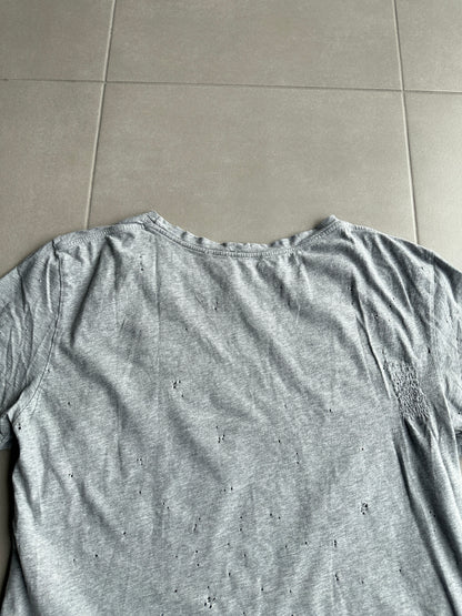 Balmain Homme SS10 Shotgun distressed T-shirt