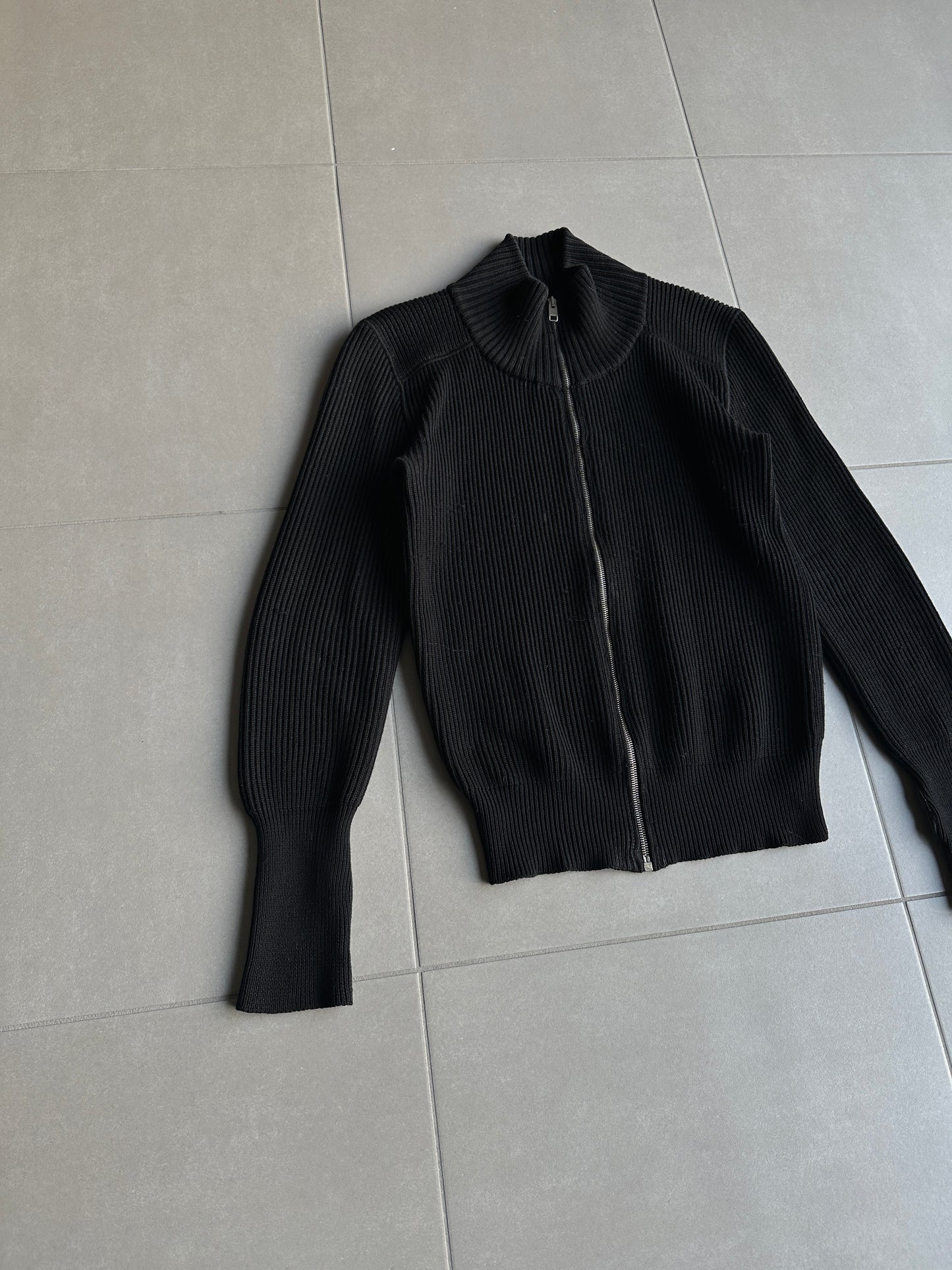 Dior Homme AW07 “Navigate” thumb hole diver knit sweater