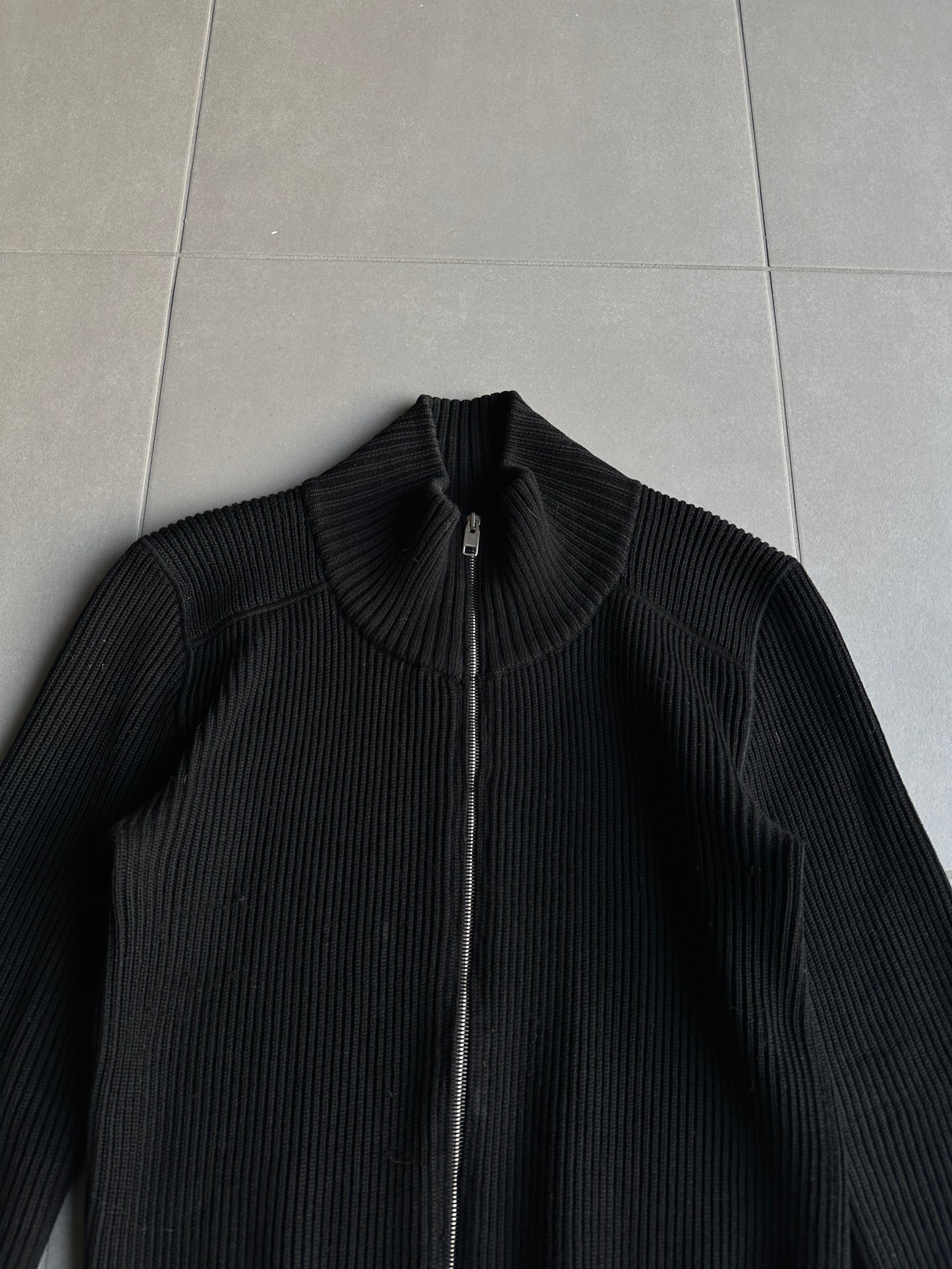 Dior Homme AW07 “Navigate” thumb hole diver knit sweater