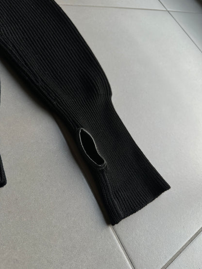 Dior Homme AW07 “Navigate” thumb hole diver knit sweater