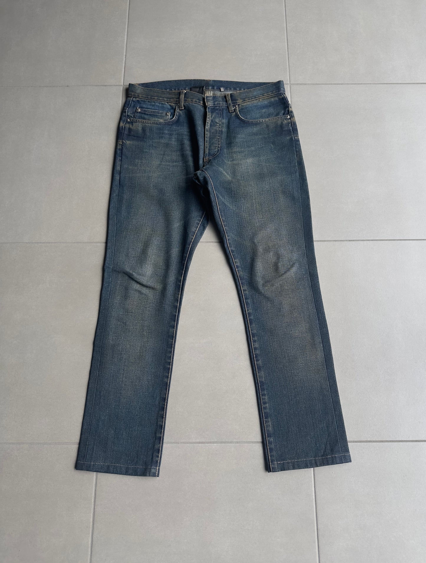 Dior Homme AW05 'In The Morning" rust washed denim
